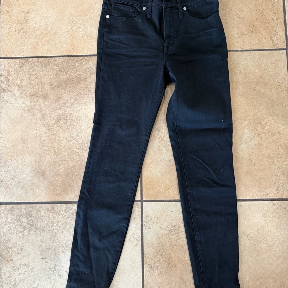 Madewell High Rise Skinny Slim Jeans